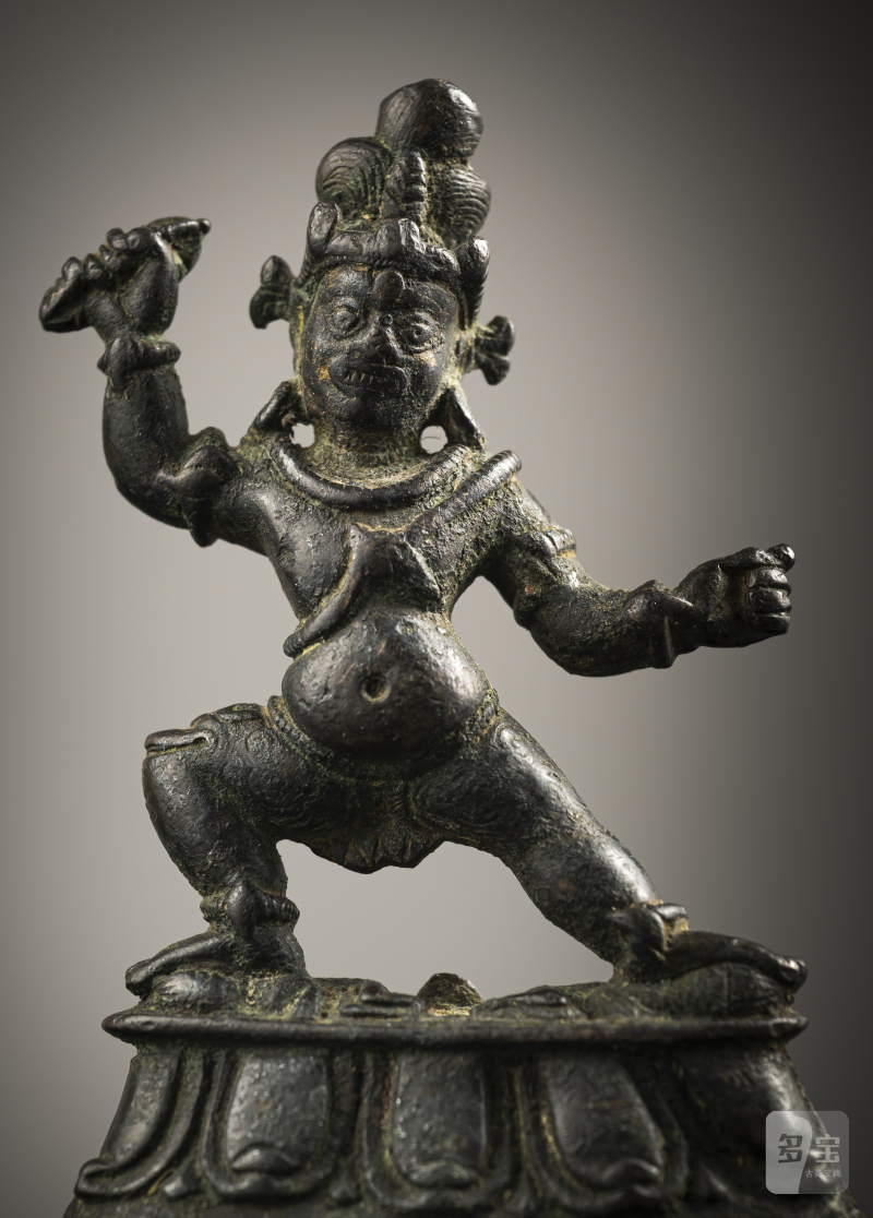 A BRONZE FIGURE OF VAJRAPANI - 图3